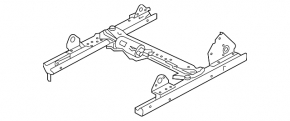 Audi Q8 19-25 passenger seat longitudinal adjustment motor
