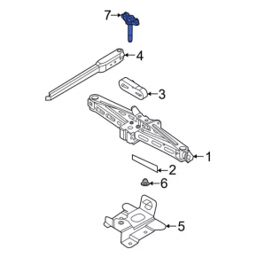 Ford Escape MK4 20- Jack Mount
