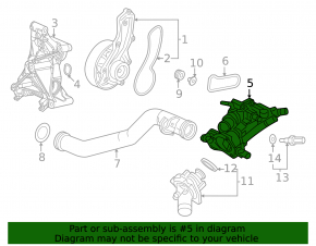 Thermostat housing Honda Civic XI FE/FL 22-24 2.0 with sensor