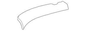 Decorative trim for dashboard Chevrolet Malibu 13-15 poke