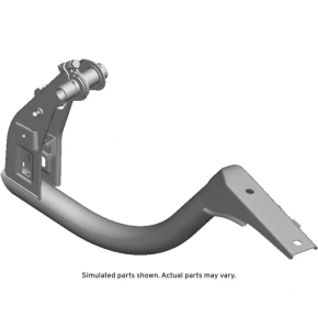 Trunk lid hinge right Chevrolet Malibu 13-15