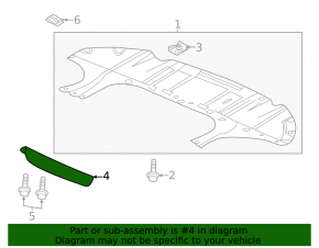 Front Bumper Mudguard Left GMC Terrain 18-