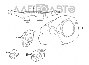 Nissan Murano z51 09-14 steering column switch
