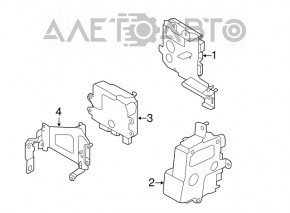 Power Steering Column Control Infiniti Q50 14-