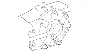 Lexus NX200t NX300 15-21 AWD Rear Differential with 118k Clutch