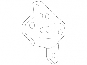 Right fender bracket for Lexus GX460 10-23