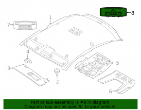 Rear light BMW X1 F48 16-22 black