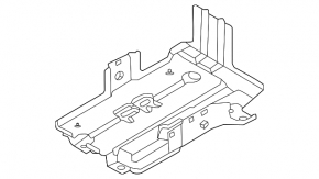 Nissan Murano 25-26 battery tray
