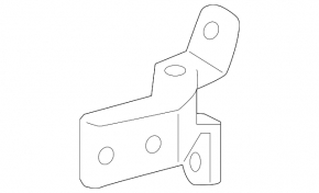 Lower rear right door hinge for Lexus GX470 03-09