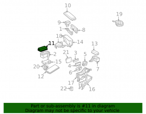 Lexus GS300 GS350 GS430 06-11 Underhood Fuse Box Cover