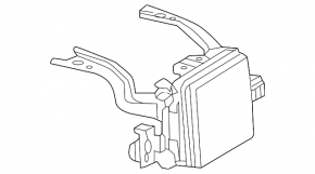 14-16 Toyota Highlander Radar Cruise Control with Bracket