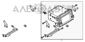 Monitor, display, navigation Mazda CX-5 13-16 BOSE