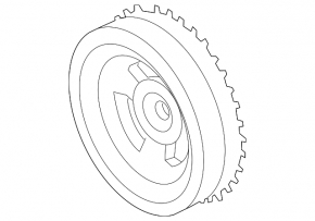 Ford Escape MK4 2023 Hybrid Plug-In Crankshaft Pulley