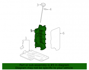 Automatic transmission pan Chevrolet Malibu 13-15 2.5
