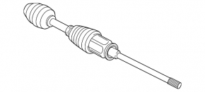Rear right axle shaft for BMW 5 GT F07 10-17