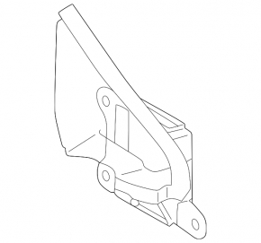Lexus NX350h NX450h+ Automatic Transmission Radiator Deflector 22-26 Japan-built