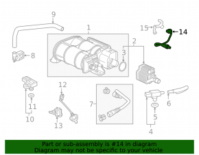 Lambda probe second Honda Clarity 18-21 usa