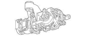 Buick Encore 16-22 49k rear differential