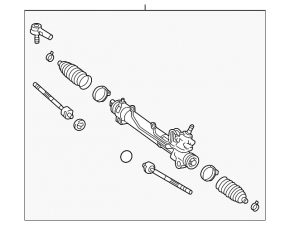 Steering rack Lexus RX300 RX330 04-06