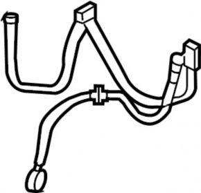 Rear right brake hose for Infiniti FX QX70 09-17