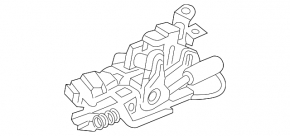 Left hood lock BMW X7 G07 19- with sensor