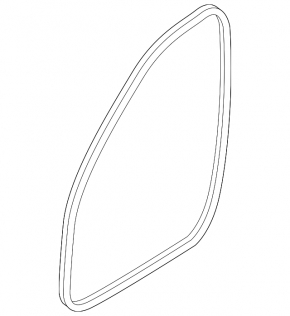 Door seal front left BMW 7 G11 G12 16-22 tears used