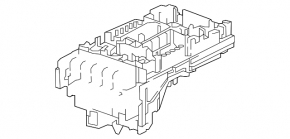 Audi A3 8V 15-20 underhood fuse box