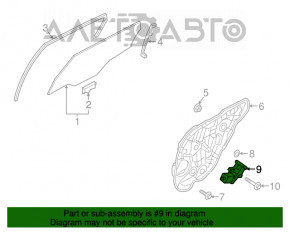 Rear left window lift motor Kia Optima 16-20