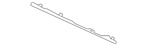 Molding of the upper grille of the front bumper, central left, Porsche Cayenne 24-26, for the camera