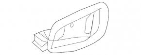 Door handle inner rear left Ford C-max MK2 13-18