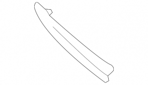 Upper right grille molding for Mazda 6 14-17