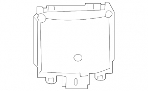 Blind Spot Sensor BSM Left Ford Edge 19-