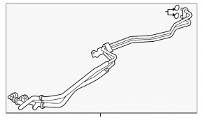 Power Steering Hose Land Rover Discovery 2017-2023