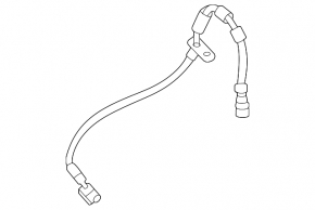 Front left brake hose Ford Bronco Sport 21-25