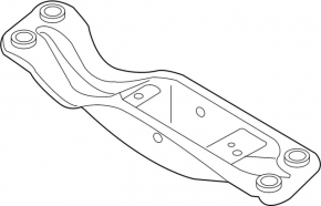 Rear Engine Mount Bracket Infiniti Q50 14-15 AWD 3.7