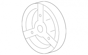 Crankshaft Pulley Chevrolet Malibu 13-15 2.4 hybrid