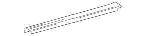 Mercedes W211 black front right door sill trim