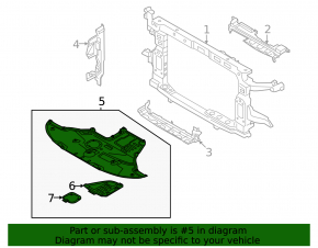 Engine Guard for Hyundai Santa FE 21-23 2.5, 2.5T AWD