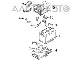 Battery mount for Kia Niro 23-26 EV