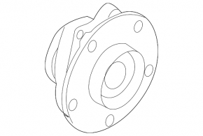 Front right hub Nissan Leaf 11-17 type 1 chamomile