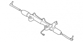 Steering rack Infiniti G25 G35 G37 4d 06-14 RWD