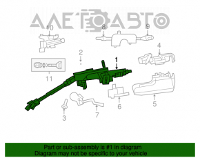 Steering Column Chrysler 200 11-14