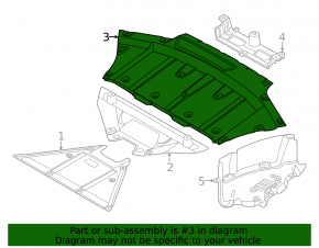 Rear underbody protection BMW i4 22-26