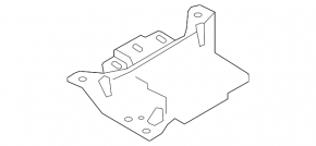 Engine mount left VW Jetta 19- 1.4T manual transmission