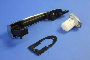 Door handle outer rear left Fiat 500L 14-17