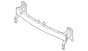 Front bumper reinforcement Hyundai Tucson 19-21 rest