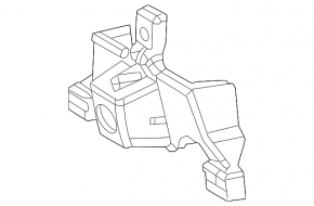 Lexus NX 22-25 F Sport Front View Camera Bracket