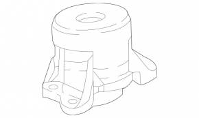 Right engine mount for Mercedes GLC 300 20-22