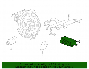 Module srs airbag computer airbags Chevrolet Malibu 16-