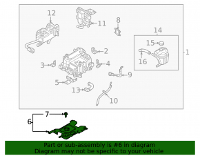 Hyundai Sonata 20-26 HEV Inverter Bracket